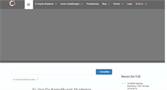Desktop Screenshot of hapkido.kihap.de