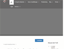 Tablet Screenshot of hapkido.kihap.de